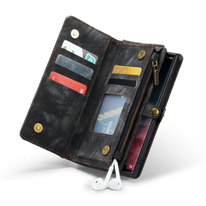 Abnehmbare Wallet-Leder Hülle für Samsung Galaxy S22 Serie