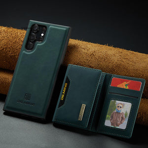 Handyhüllen mit magnetischem, abnehmbarem Kartenfach für Samsung Galaxy S22 Serie Handyhulle MD Trade Austria 