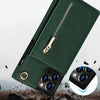 Reißverschluss Brieftasche iPhone Handyhülle - iPhone 13 Serie Handyhulle Handyhülle mit Kartenfach 