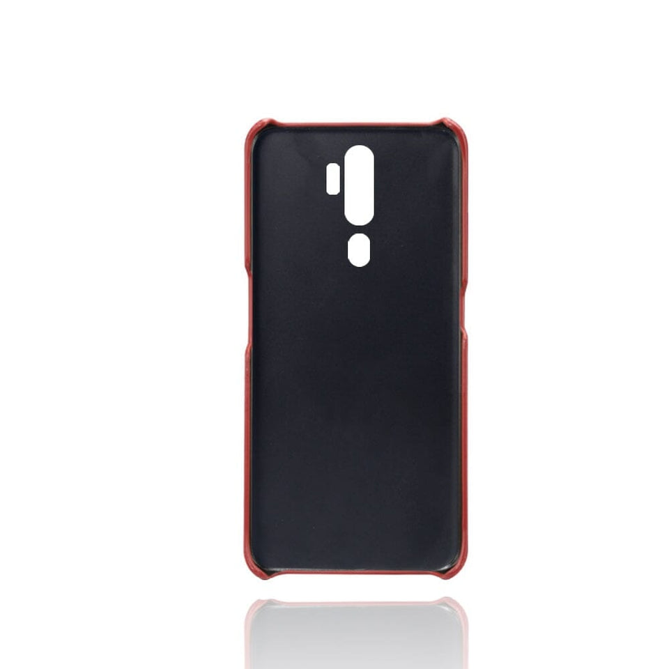 Handyhuelle für Oppo 2 Karten (Lederoptik modern)