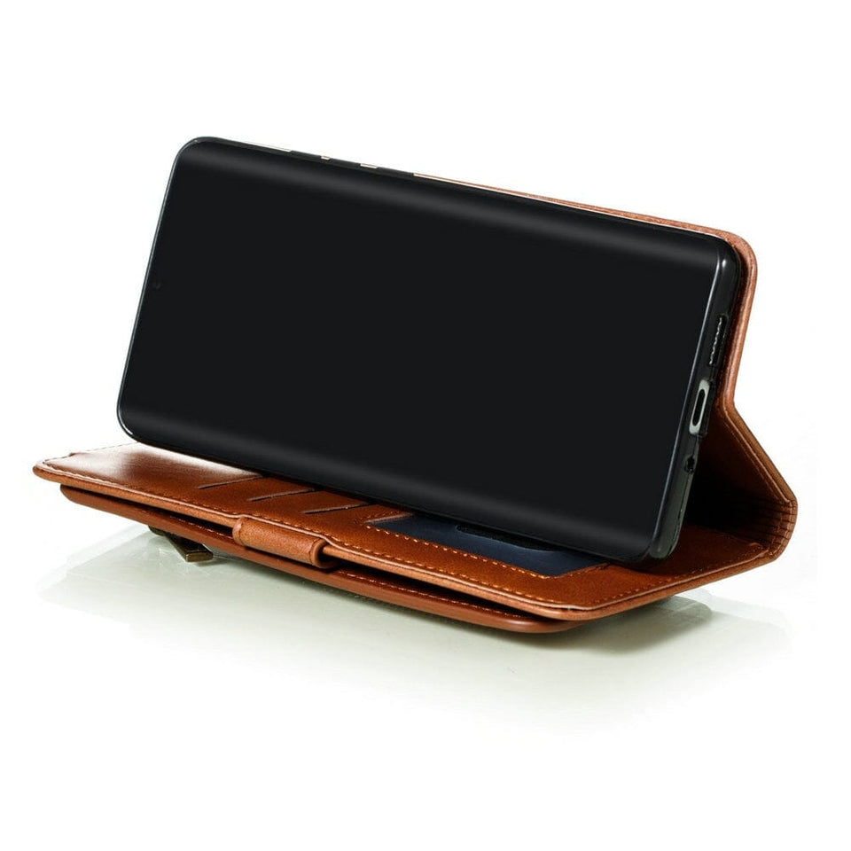 Reißverschluss Brieftasche Handyhülle für Huawei P30 Serie Handyhulle Handyhülle mit Kartenfach 