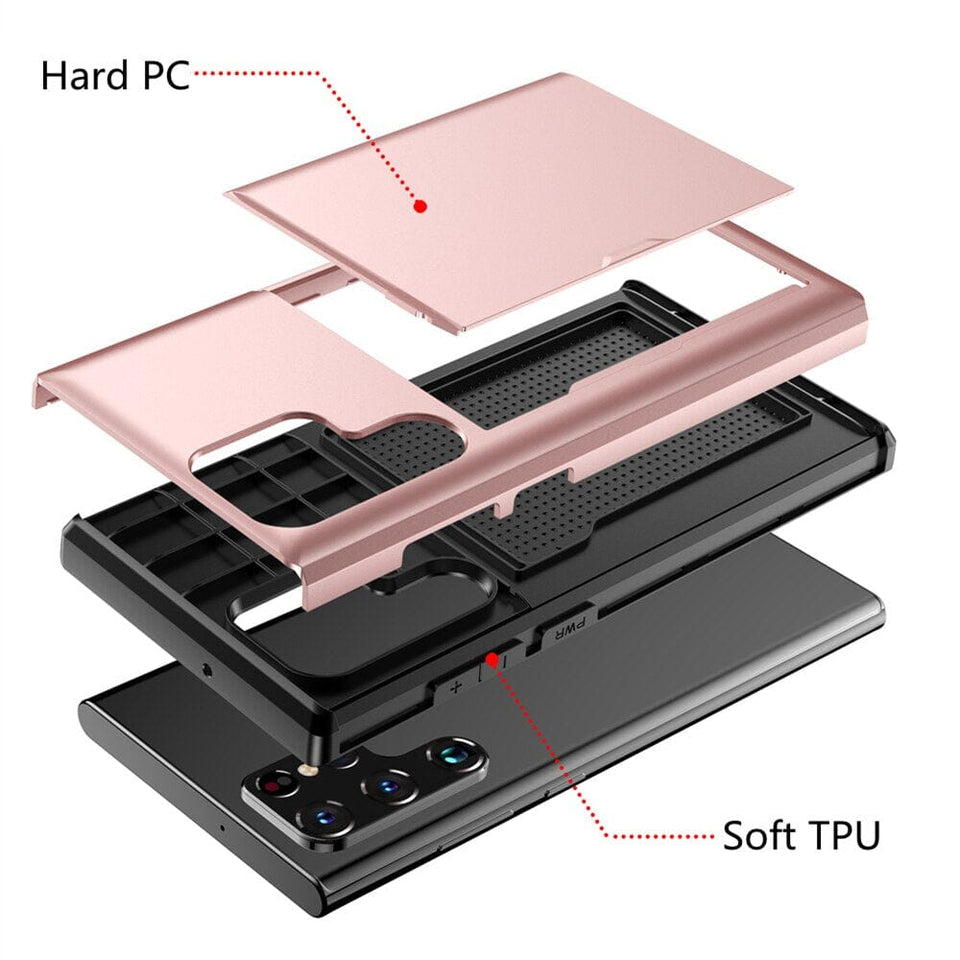 für Samsung Galaxy (3 Karten) Samsung Galaxy S23 Serie Mobile Phone cases Md Trade Austria 