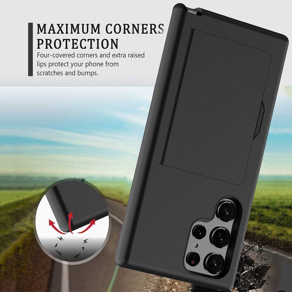 für Samsung Galaxy (2 Karten) Handyhulle Md Trade Austria 