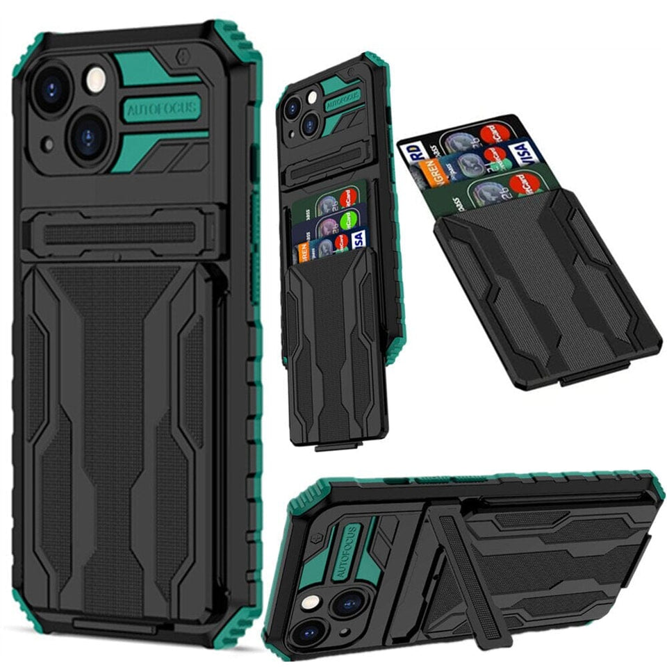 Handhülle mit abnehmbarem Kartenfach und Ständer für Apple iPhone X Serie Mobile Phone cases Md Trade Austria 