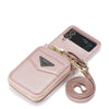 Samsung Galaxy Z Flip 3 Crossbody Brieftasche Handyhülle Handyhulle Md Trade Austria Rose Gold Galaxy Z Flip3 