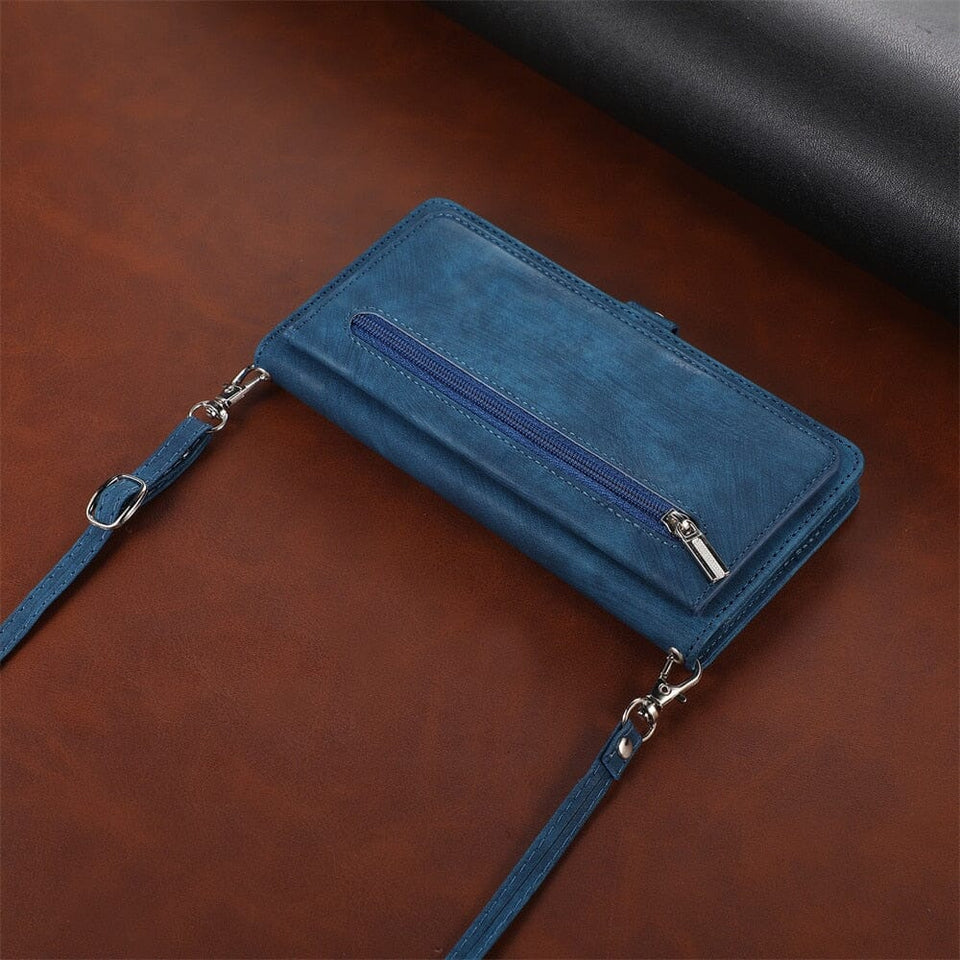 Crossbody Wallet Handyhülle für Oppo F Serie