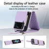 Samsung Galaxy Z Flip 4 Luxus Crossbody Brieftasche Handyhülle Handyhulle Handyhülle mit Kartenfach 