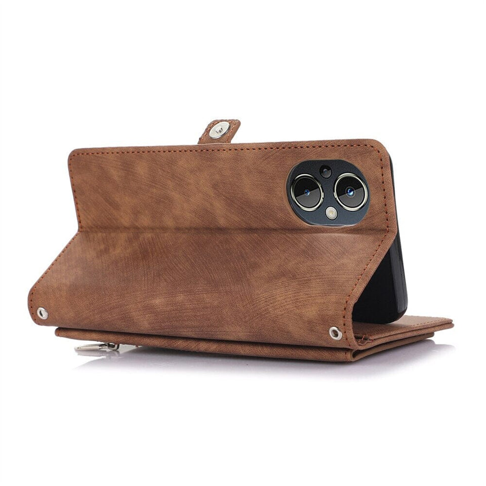 Crossbody Wallet Handyhülle für Oppo Reno Serie