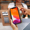Abnehmbare Wallet-Leder Hülle für iPhone X Serie