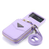 Samsung Galaxy Z Flip 4 Crossbody Brieftasche Handyhülle Handyhulle Md Trade Austria Purple Galaxy Z Flip4 5G 