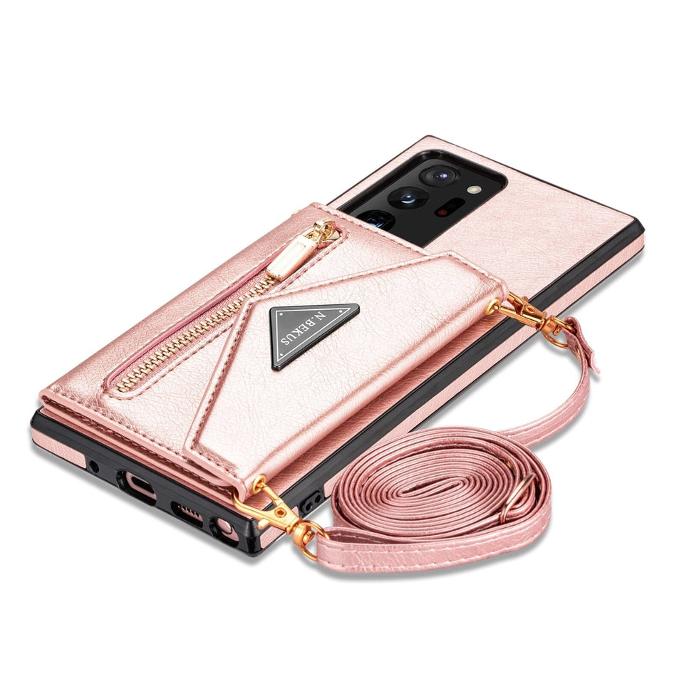 Crossbody Wallet Handyhulle fur Samsung Galaxy S20 Serie