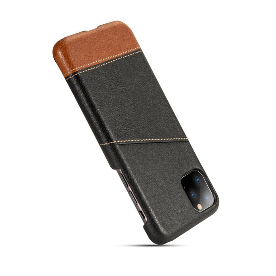 für Apple iPhone 1 Karte (Lederoptik) - iPhone 11 Serie