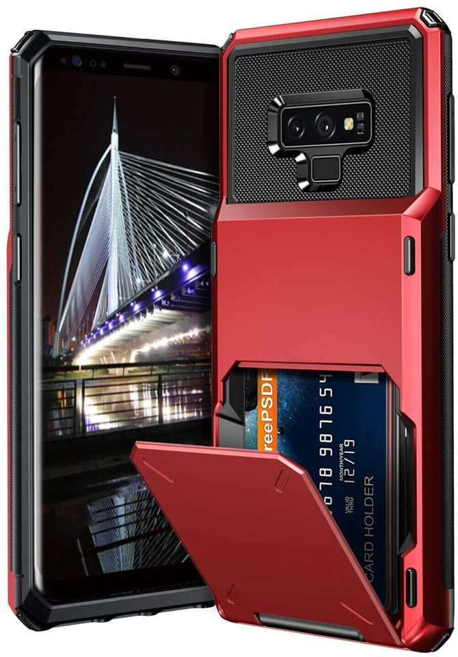 für Samsung Galaxy (5 Karten) Mobile Phone cases Md Trade Austria Red Galaxy NOTE 9 
