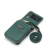 Samsung Galaxy Z Flip 3 Crossbody Brieftasche Handyhülle Handyhulle Md Trade Austria Green Galaxy Z Flip3 