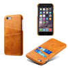 für Apple iPhone 2 Karten (Lederoptik modern) - iPhone 6 Serie