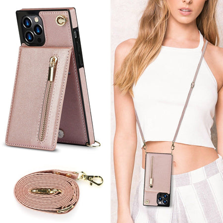 Reißverschluss Brieftasche iPhone Handyhülle Handyhulle Handyhülle mit Kartenfach 