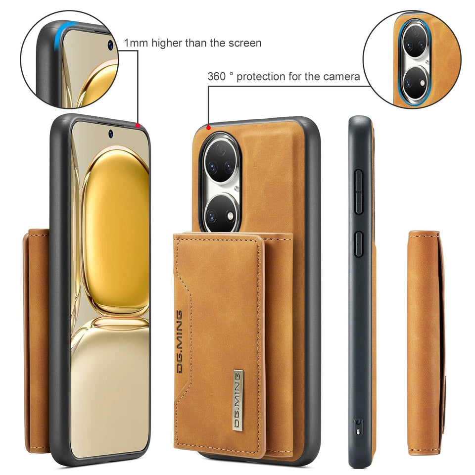 Handyhüllen mit magnetischem, abnehmbarem Kartenfach für Huawei Mobile Phone cases Handyhülle mit Kartenfach 