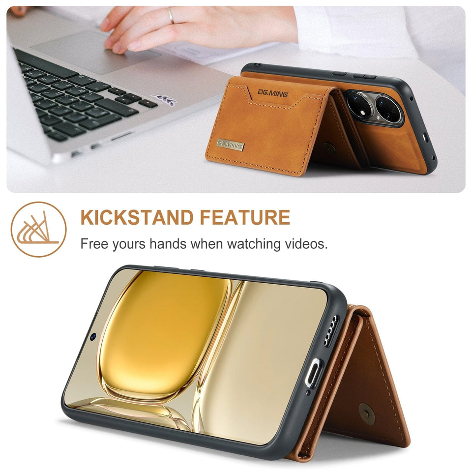 Handyhüllen mit magnetischem, abnehmbarem Kartenfach für Huawei Mobile Phone cases Handyhülle mit Kartenfach 